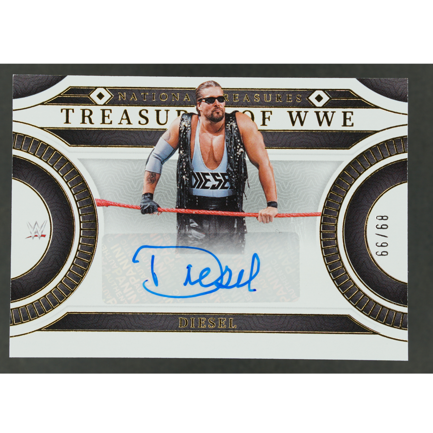 Diesel 2024 National Treasures of WWE Auto 89/99 #TS-DSL