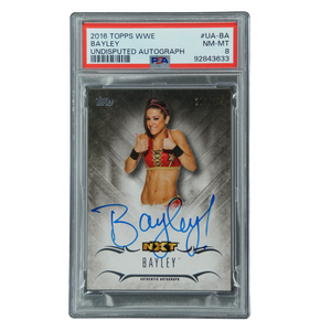 Bayley 2016 Undisputed NXT Autographs 281/299 PSA 8 #UA-BA