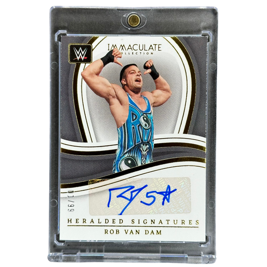 Rob Van Dam 2023 Immaculate Heralded Signatures Auto 1/99 #HS-RVD