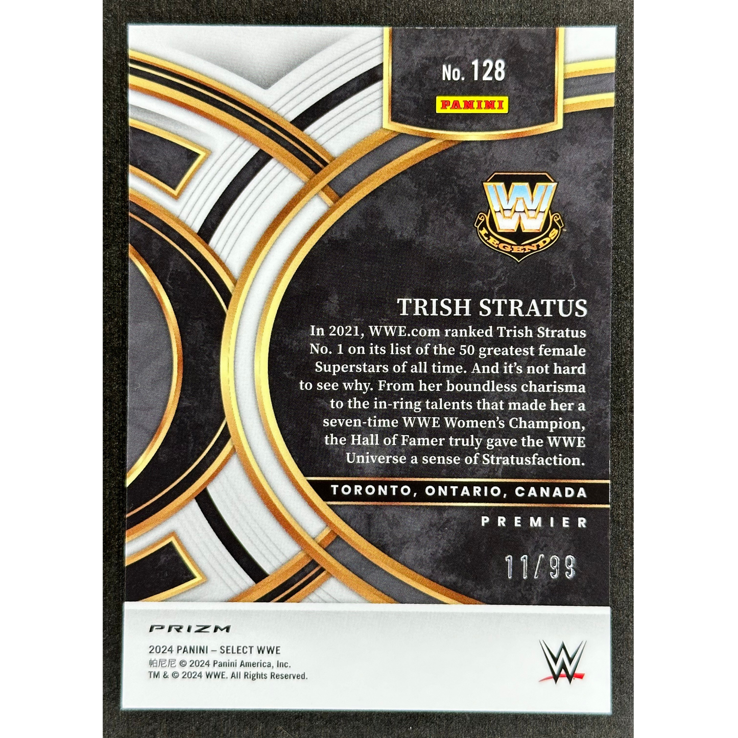 Trish Stratus 2024 Select 11/99 #128