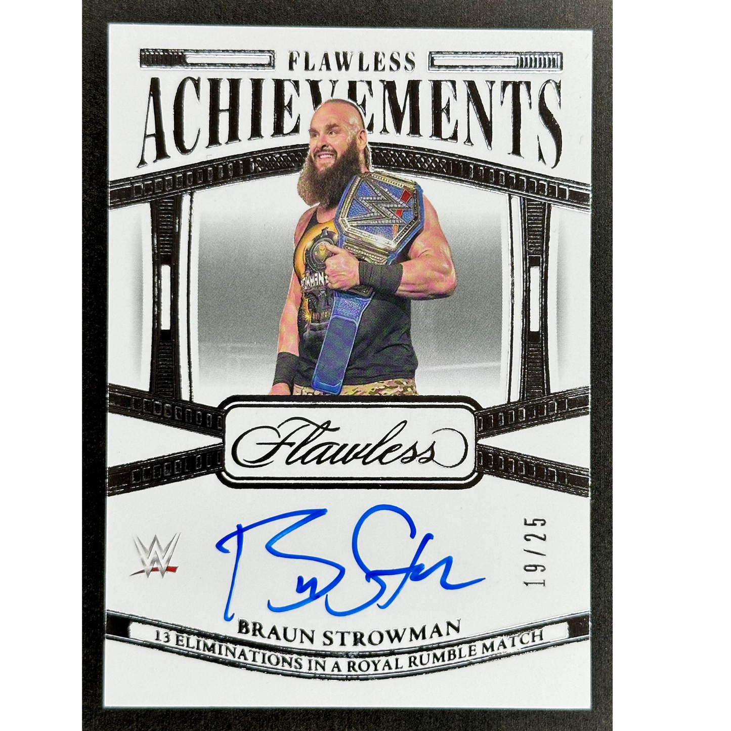 Braun Strowman 2024 Flawless Achievements Auto 19/25 #FA-BST