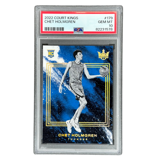 Chet Holmgren 2022 Court Kings Level IV RC Rookie Card PSA 10 #179
