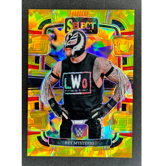 Rey Mysterio 2024 Select Gold Ice 4/10 #22