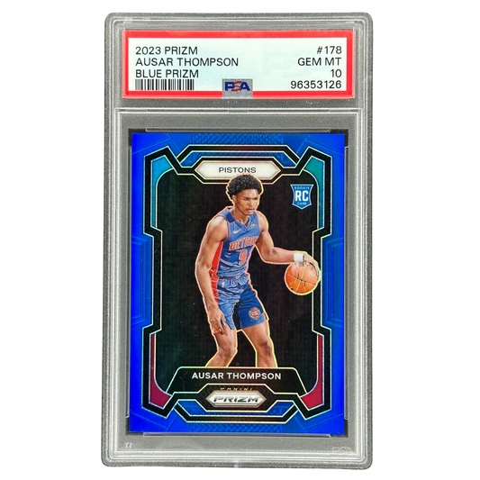 Ausar Thompson 2023 Prizm Blue RC 129/199 PSA 10 #178