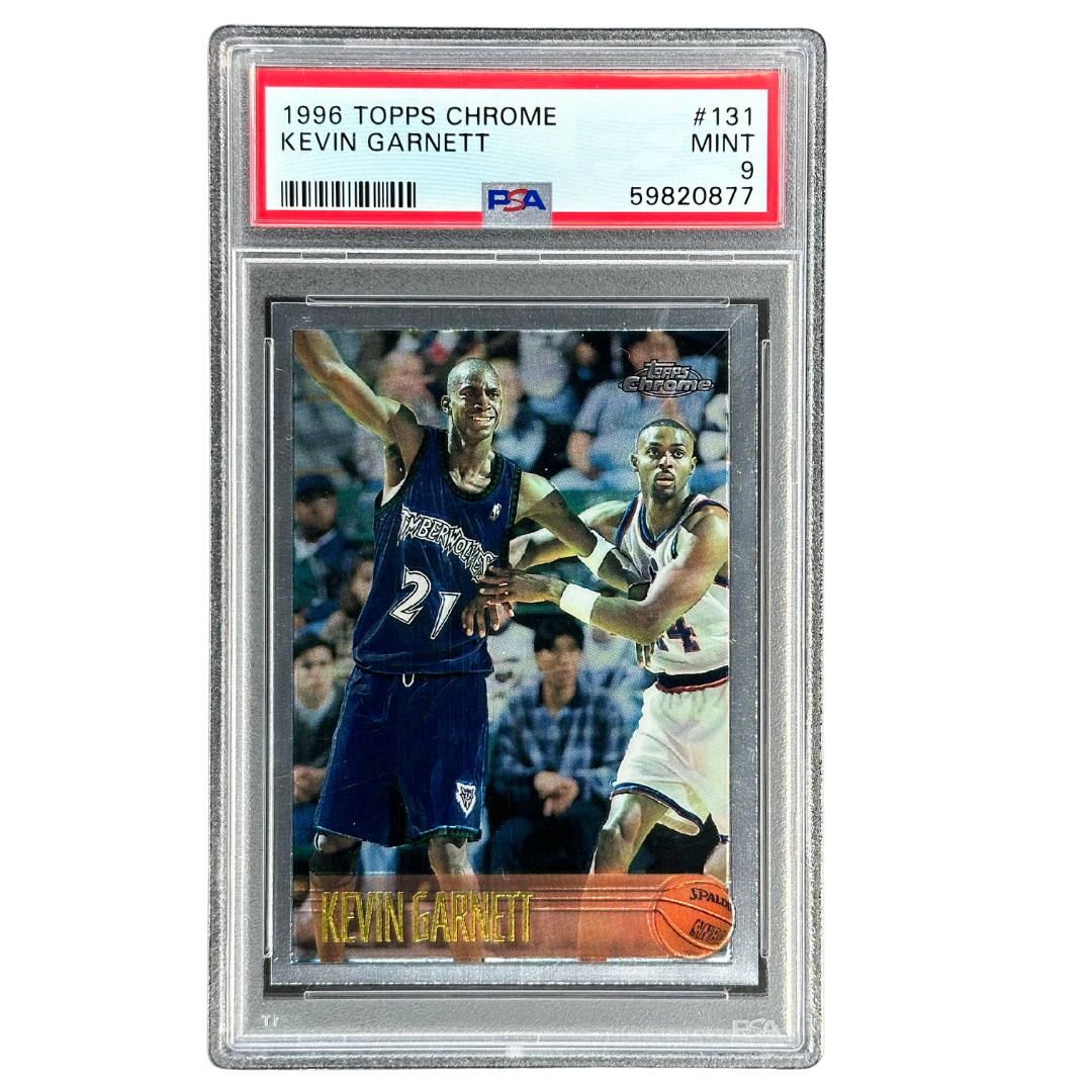 Kevin Garnett 1996 Chrome PSA 9 #131