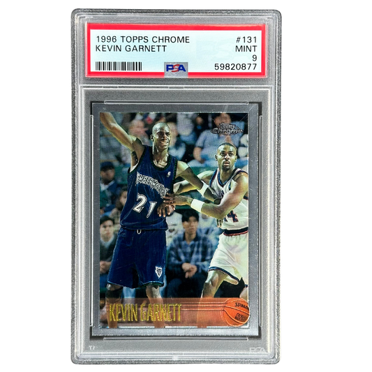 Kevin Garnett 1996 Chrome PSA 9 #131