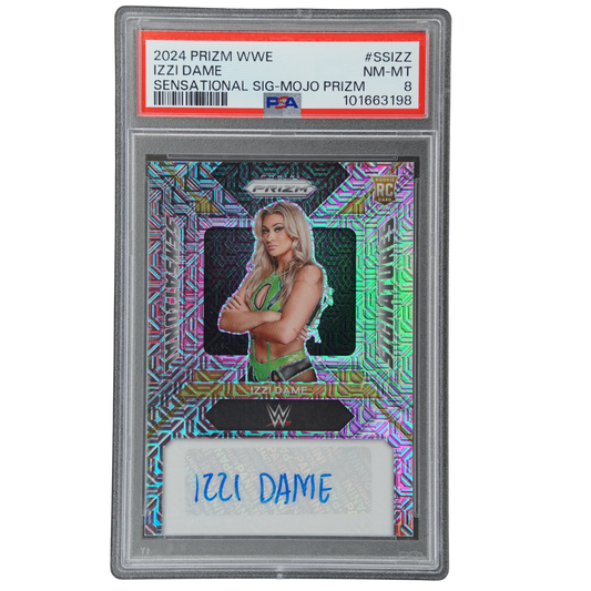 Izzi Dame 2024 Prizm Mojo Auto RC 1/25 PSA 8 #SSIZZ
