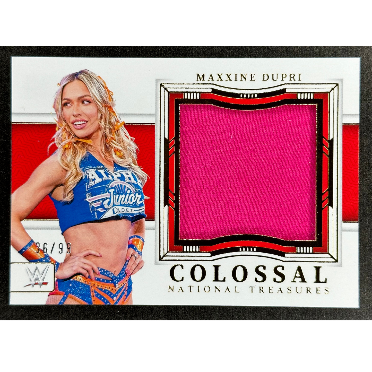 Maxxine Dupri 2024 National Treasures Colossal 36/99 #CL-MXD