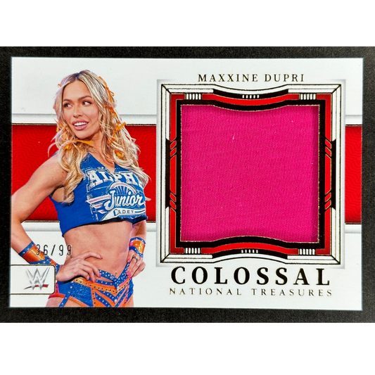 Maxxine Dupri 2024 National Treasures Colossal 36/99 #CL-MXD