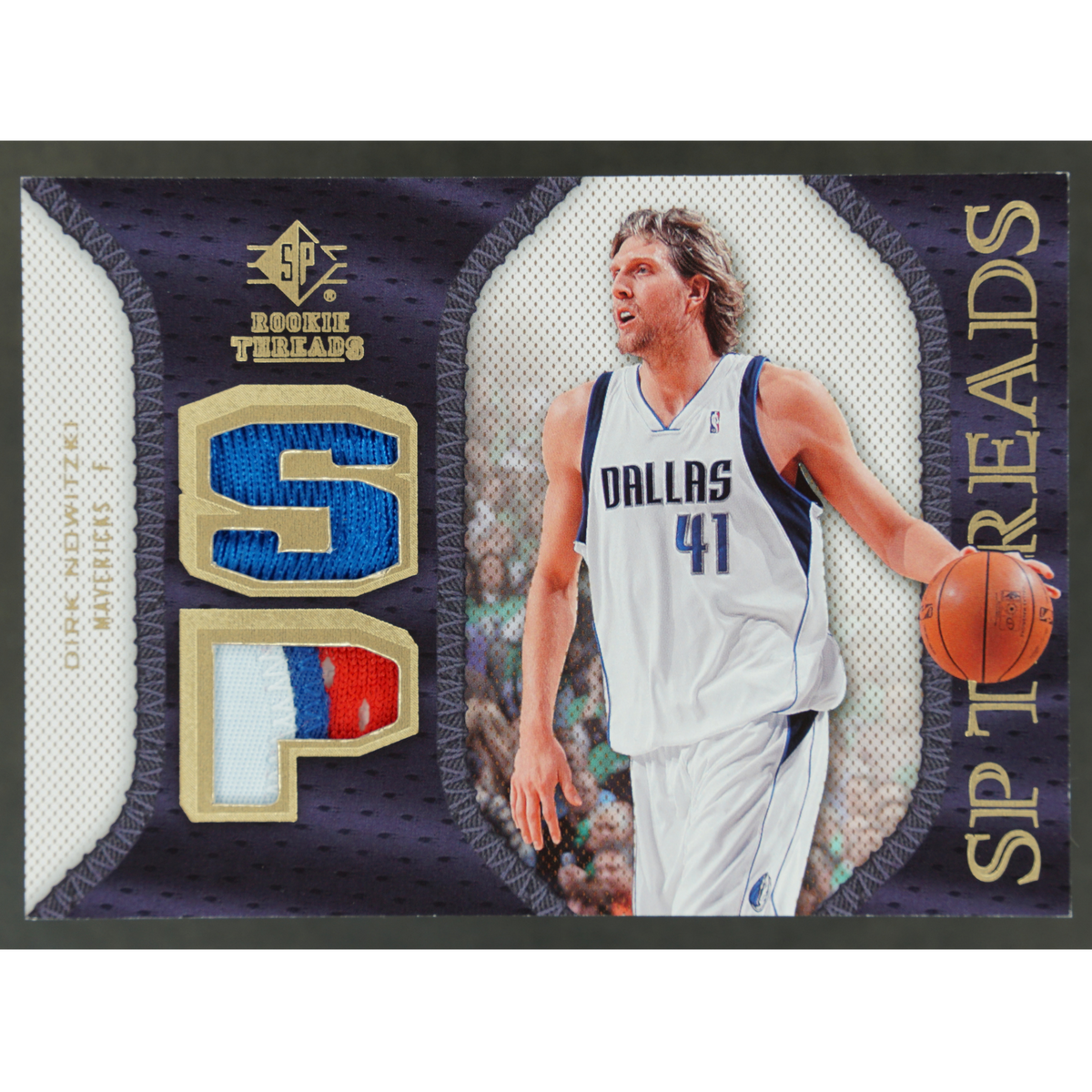 Dirk Nowitzki 2007-08 SP Threads Patch #SP-DN
