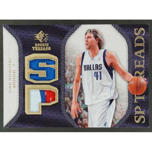 Dirk Nowitzki 2007-08 SP Threads Patch #SP-DN