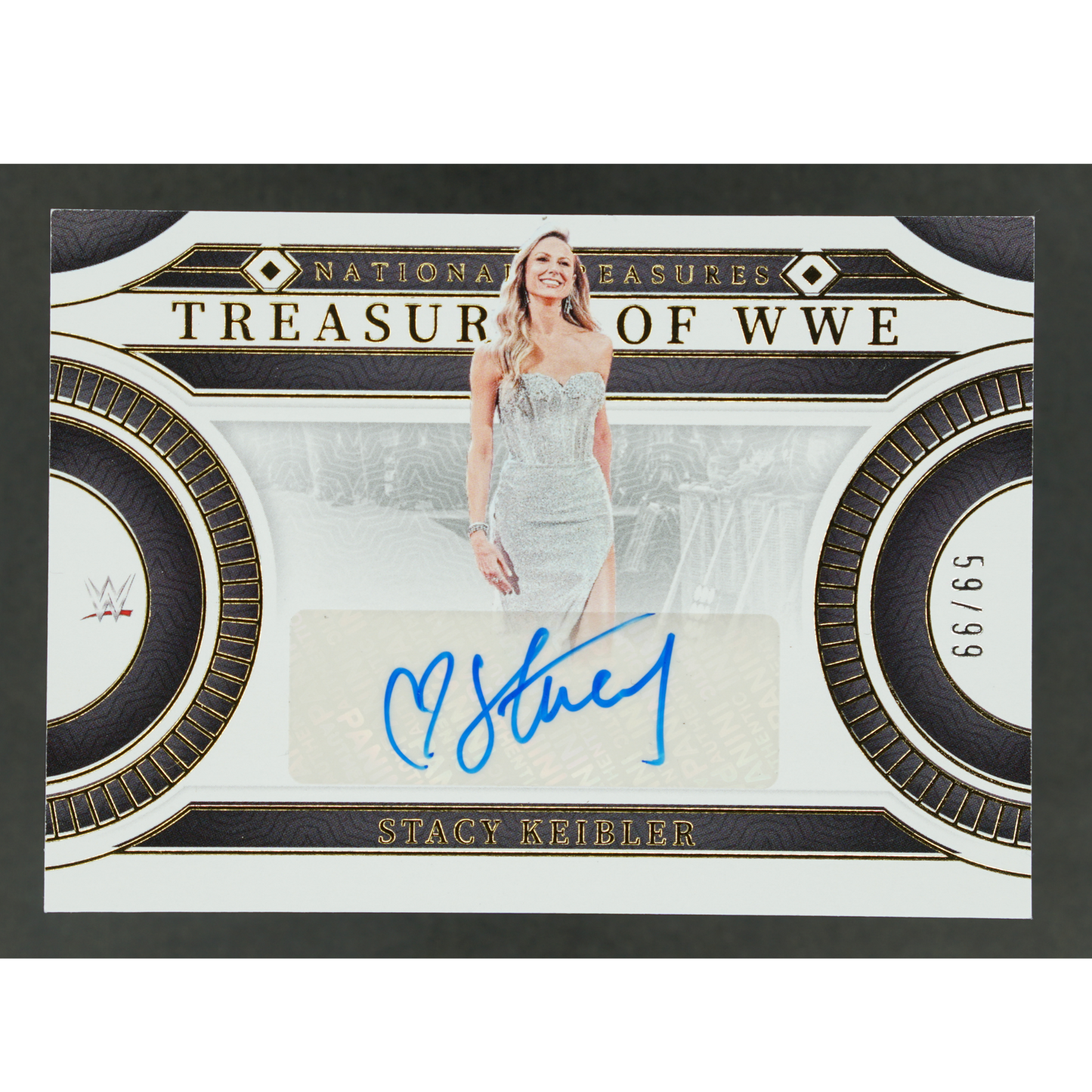 Stacy Keibler 2024 National Treasures of WWE Auto 59/99 #TS-SKB