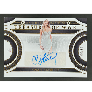 Stacy Keibler 2024 National Treasures of WWE Auto 59/99 #TS-SKB
