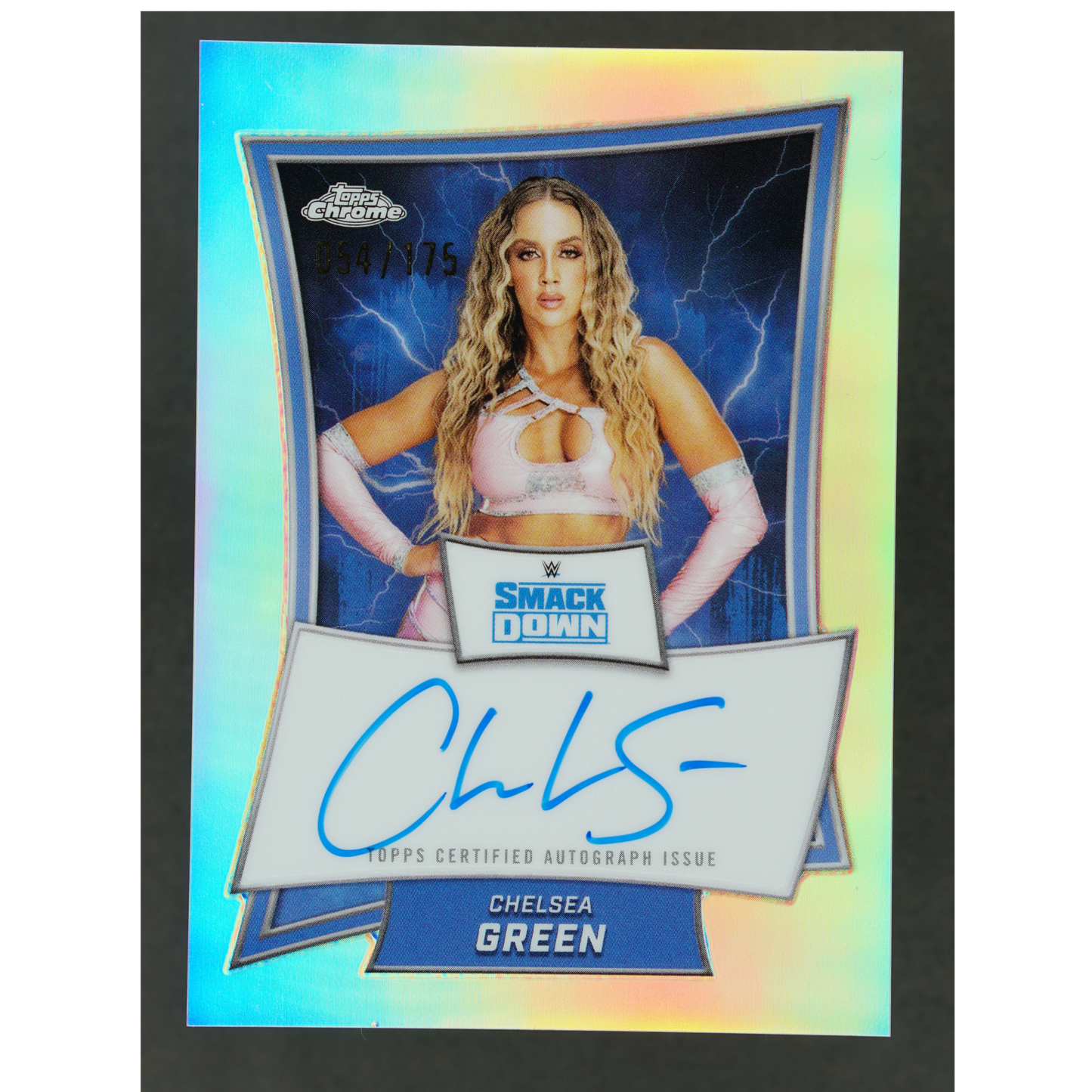 Chelsea Green 2025 Chrome Blue Brand Auto 54/175 #BBA-CHE