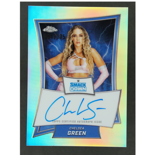 Chelsea Green 2025 Chrome Blue Brand Auto 54/175 #BBA-CHE