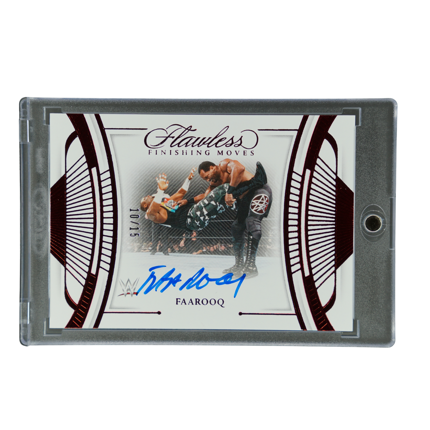 Farooq 2024 Flawless Finishing Moves 10/15 Auto #FF-FRQ