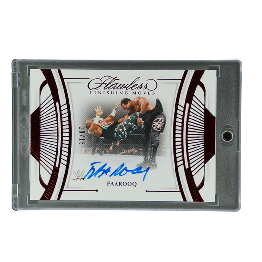Farooq 2024 Flawless Finishing Moves 10/15 Auto #FF-FRQ