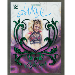 Alexa Bliss 2025 Royalty Superior Signatures 2/5 #SUP-ABL