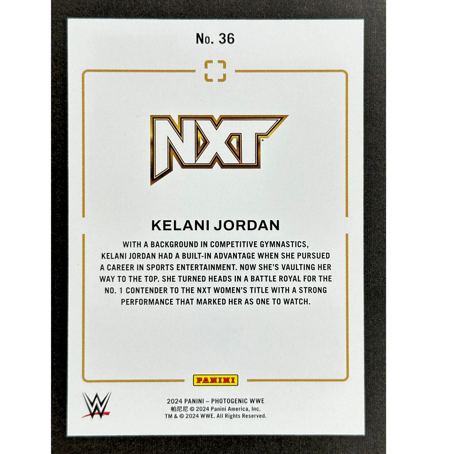 Kelani Jordan 2024 Photogenic 48/99 #36