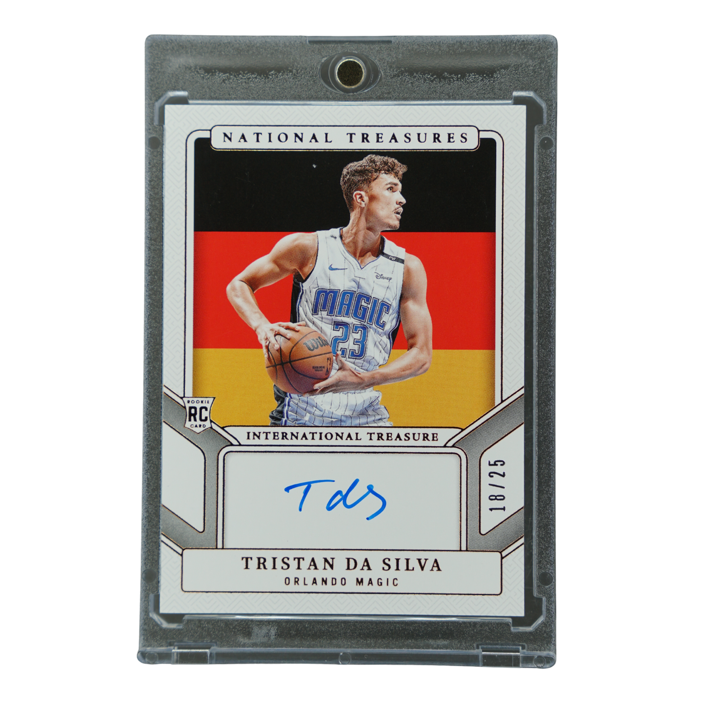 Tristan Da Silva 2024 National Treasures International Treasures RC Auto 18/25 #ITA-TDS
