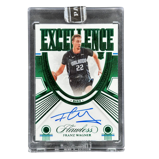 Franz Wagner 2021 Flawless 1/1 Black Box Auto EXC-FRW