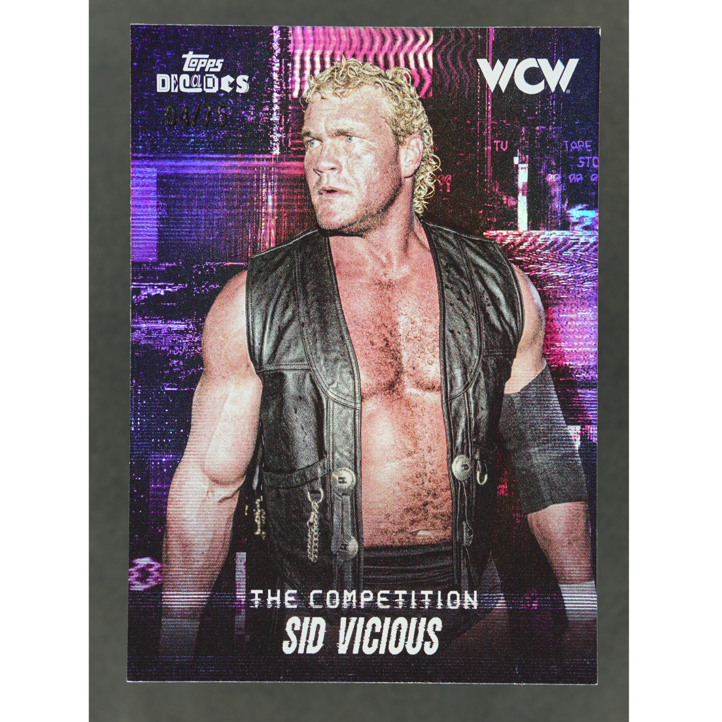 Sid Vicious 2026 WWE Decades The Competition 4/75 #86