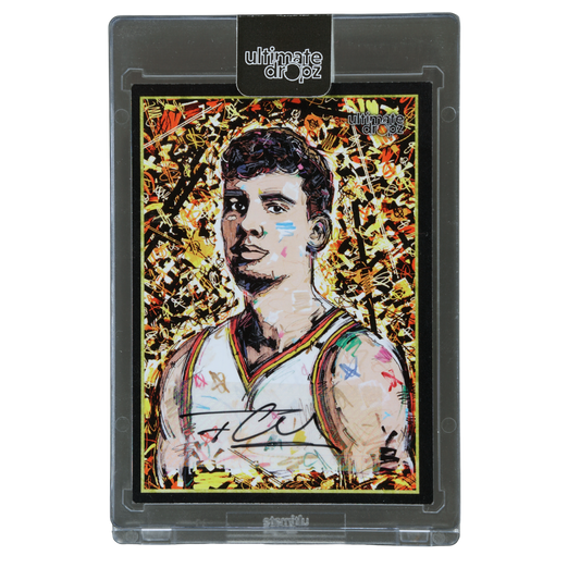 Franz Wagner 2024 Ultimate Dropz Auto 5/23 by Artist Ivan Beslic - With Box and Certificate