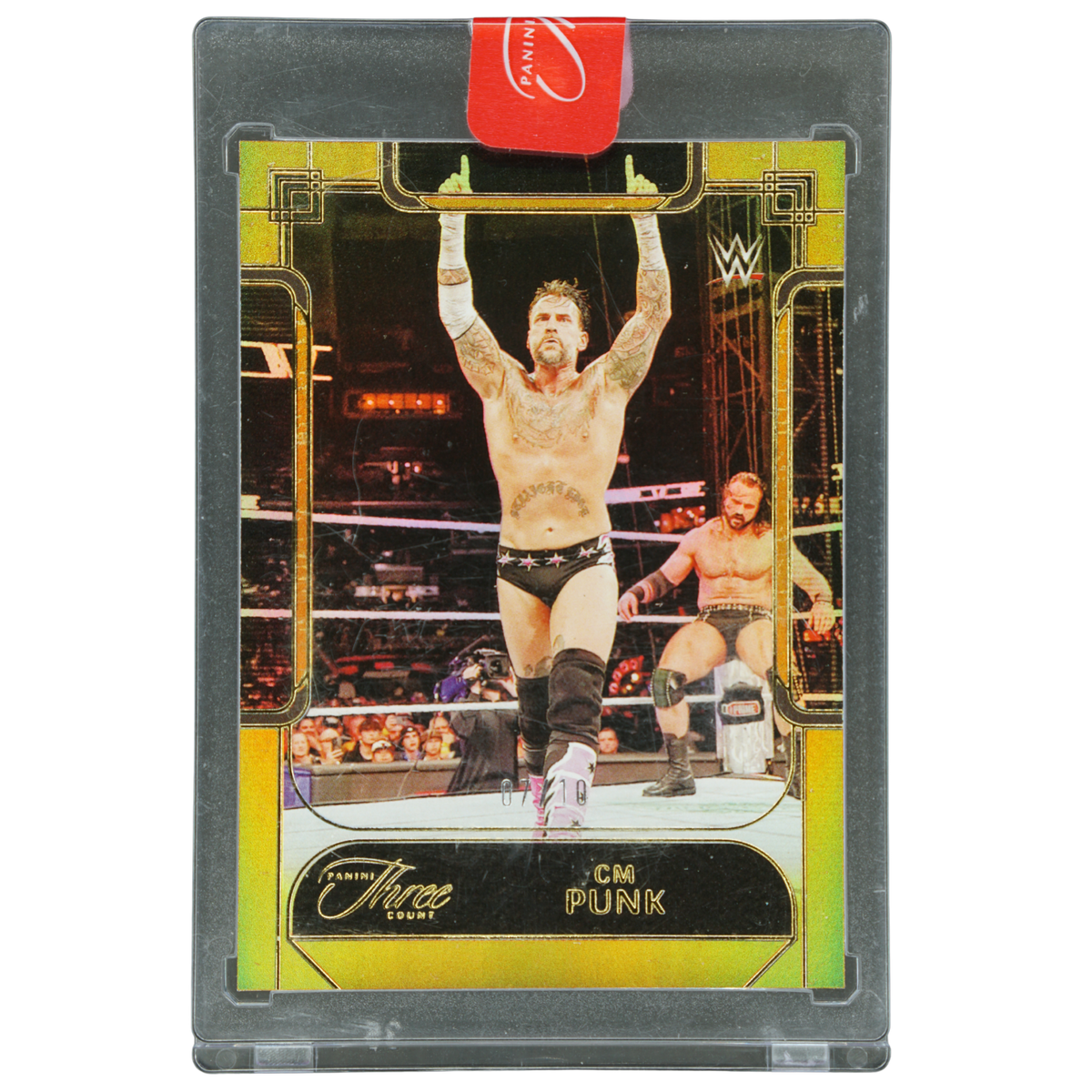 CM Punk 2024 Three Count Gold 7/10 #75