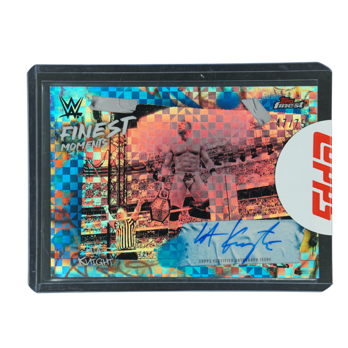 LA Knight 2025 Finest Moments Auto 47/75 #FMS-LAK