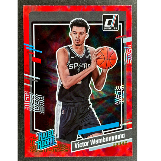 Victor Wembanyama 2023 Donruss International Red #220