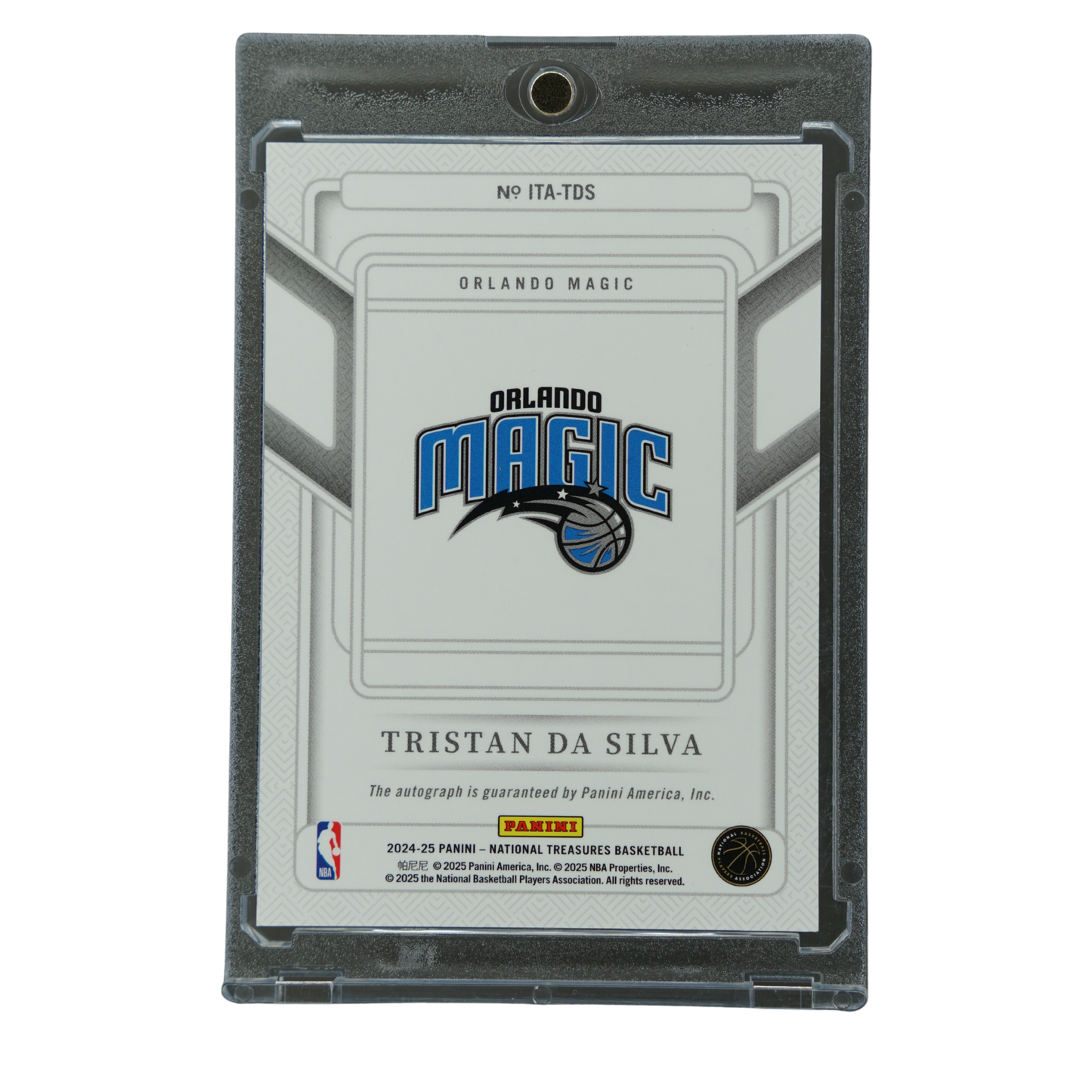 Tristan Da Silva 2024 National Treasures International Treasures RC Auto 18/25 #ITA-TDS