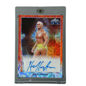 Hulk Hogan 2024 Leaf Metal Auto 1/1 #90A-HH1
