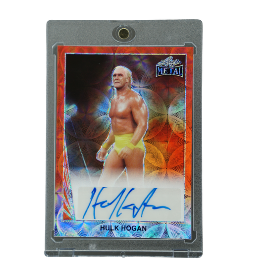 Hulk Hogan 2024 Leaf Metal Auto 1/1 #90A-HH1