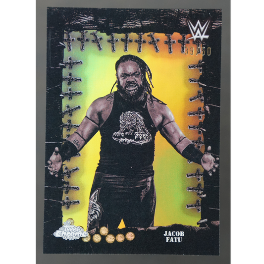 Jacob Fatu 2025 Cactus Jack Gold Famed Phantoms 39/50 #FMP-29