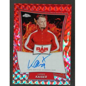 Ludwig Kaiser 2025 Chrome Red Brand Red Geometric Auto 3/5 #RBA-LWG