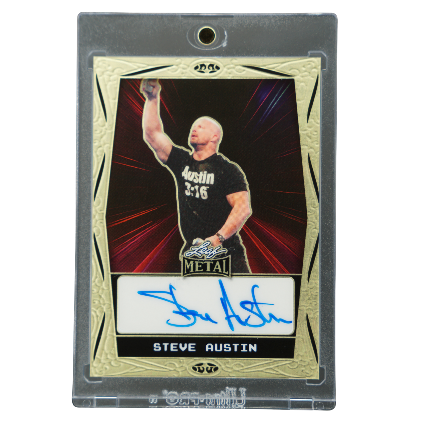 Steve Austin 2024 Leaf Metal 1/1 Auto #BA-SA5