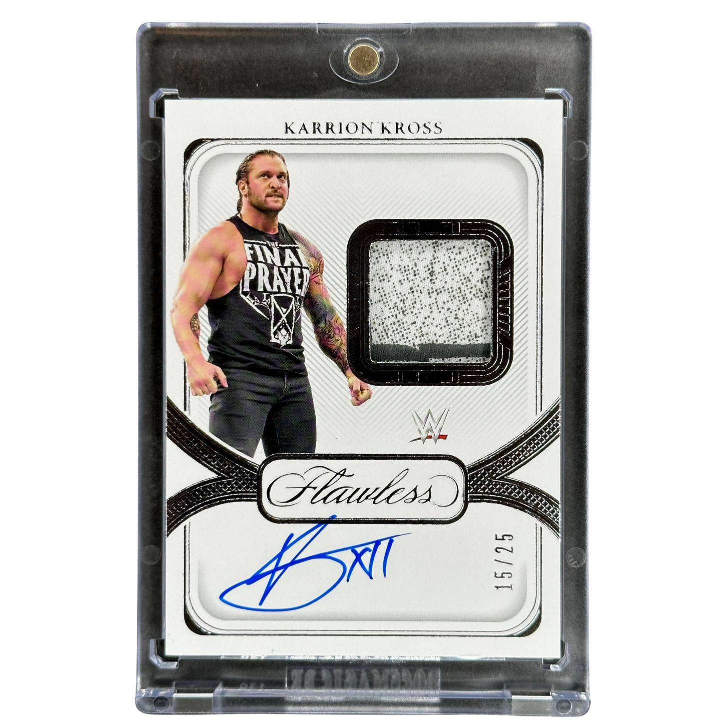 Karrion Kross 2024 Flawless Memorabilia Auto 15/25 #SP-KKR