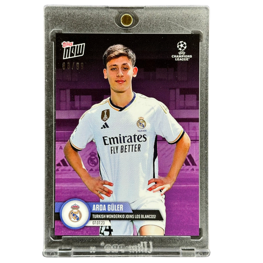 Arda Güler 2023 Topps Now RC Rookie Card 83/99 #129