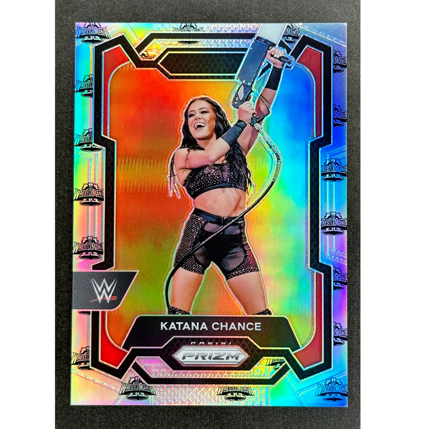 Katana Chance 2024 Prizm Wrestlemania 37/40 #117