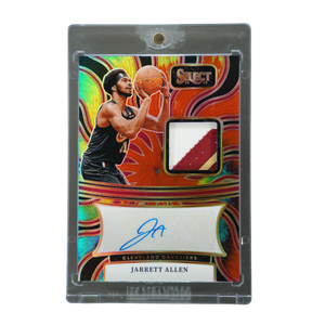 Jarrett Allen 2024 Select Tie-Dye Memorabilia Auto 1/25 #AM-JAR