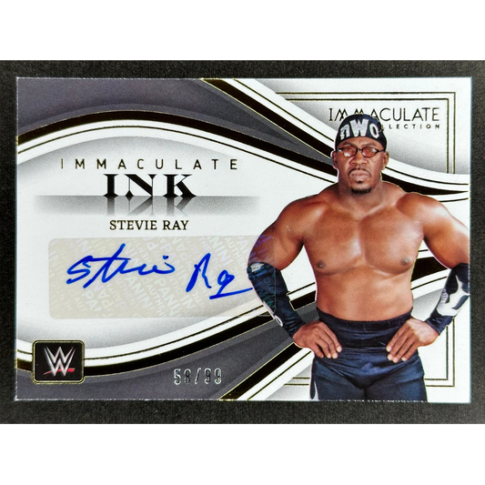 Stevie Ray 2023 Immaculate Ink Auto 58/99 #IK-SVR