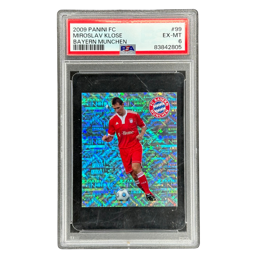 Miroslav Klose 2009 FC Bayern München Panini Sticker PSA 6 #99