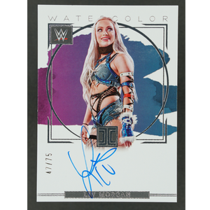 Liv Morgan 2023 Impeccable Watercolor Auto 47/75 #WS-LVM