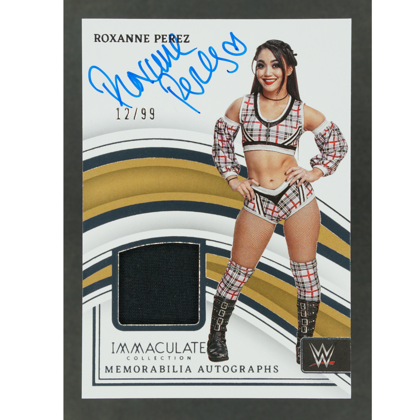 Roxanne Perez 2023 Immaculate Memorabilia Auto 12/99 #MA-RXP