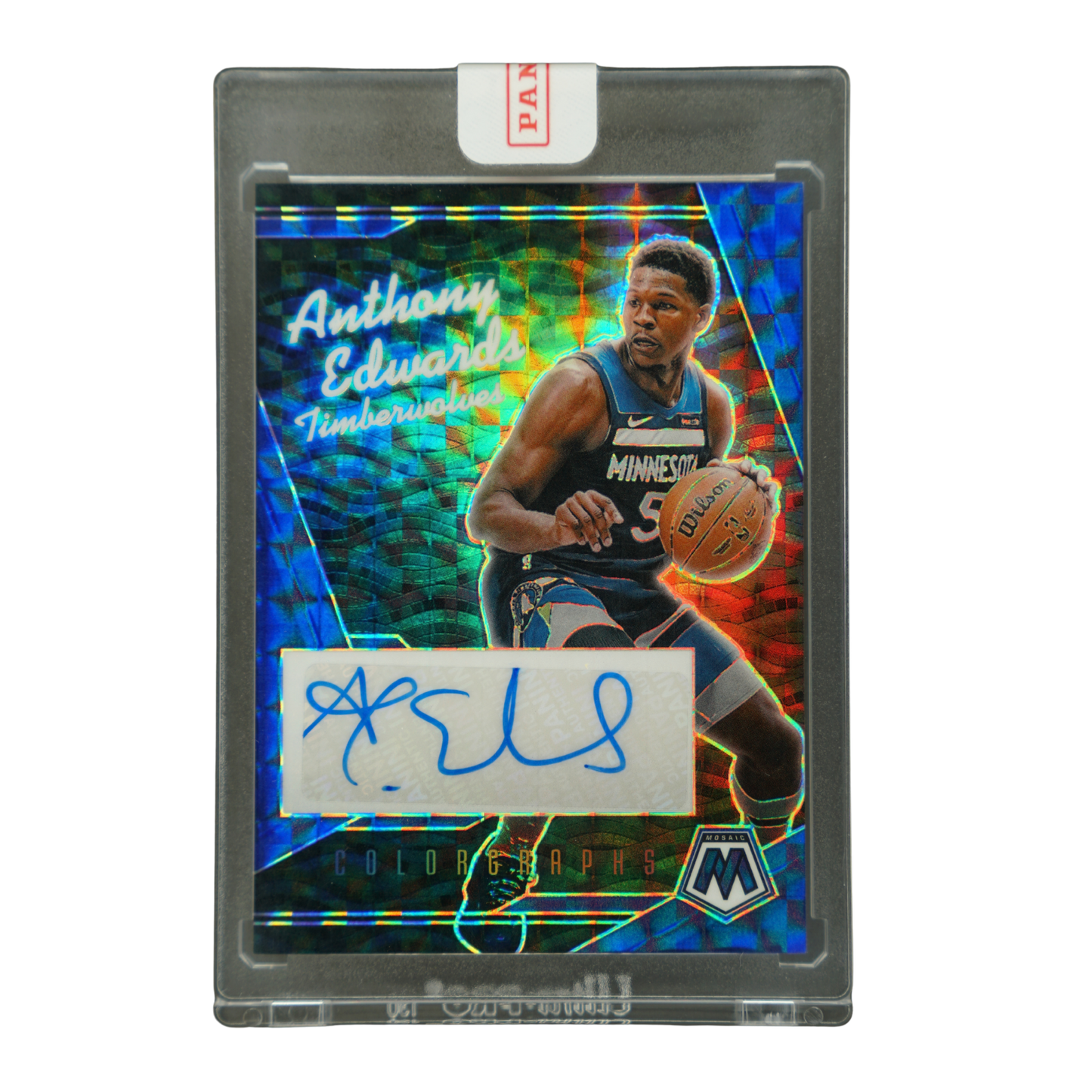 Antony Edwards 2024 Mosaic Colorgraphs Auto 18/35 #COL-ANT