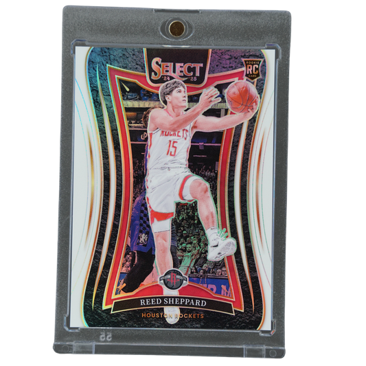 Reed Sheppard 2024 Select White RC Rookie Card 28/125 #366