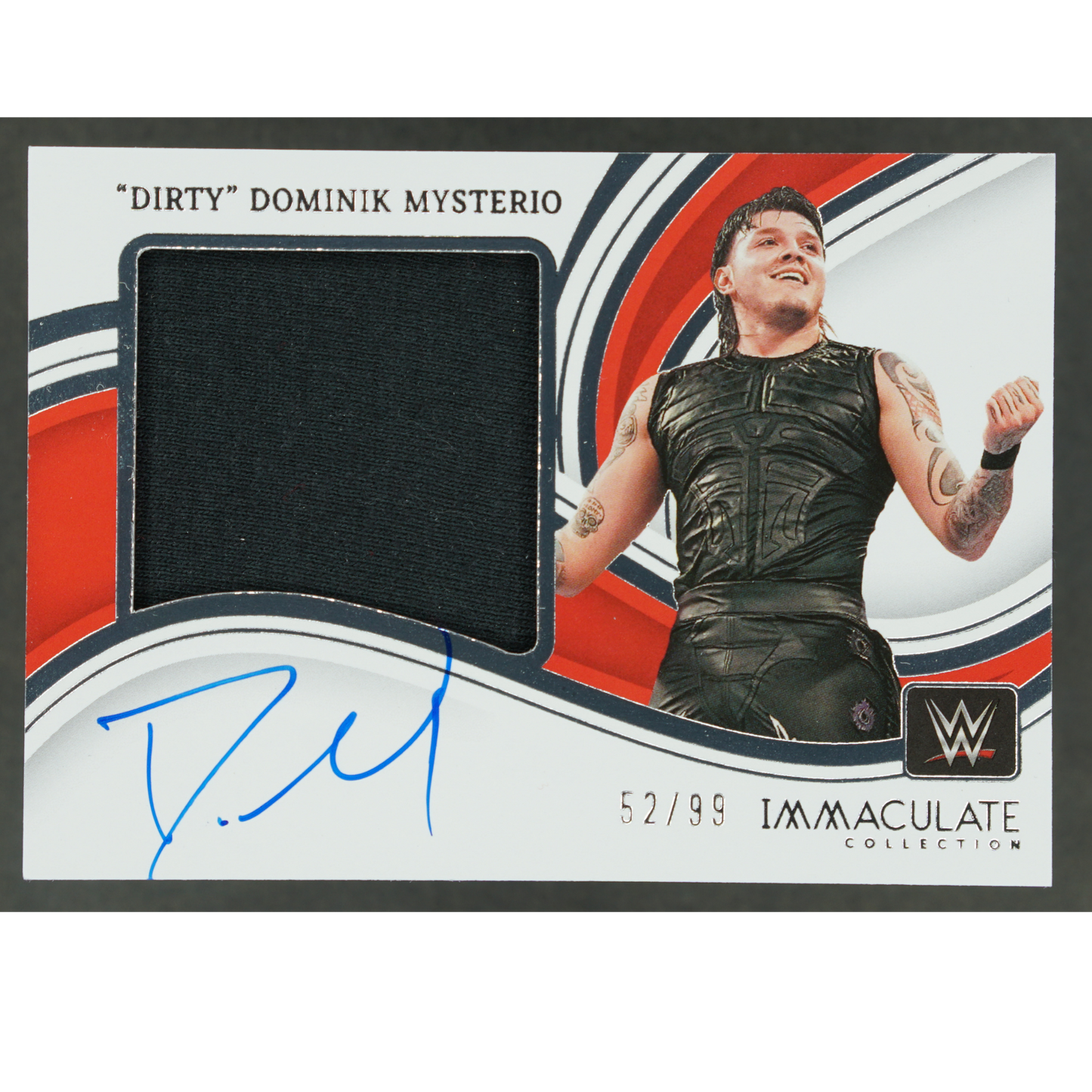 "Dirty" Dominik Mysterio 2023 Immaculate Memorabilia Auto 52/99 #PM-DMY