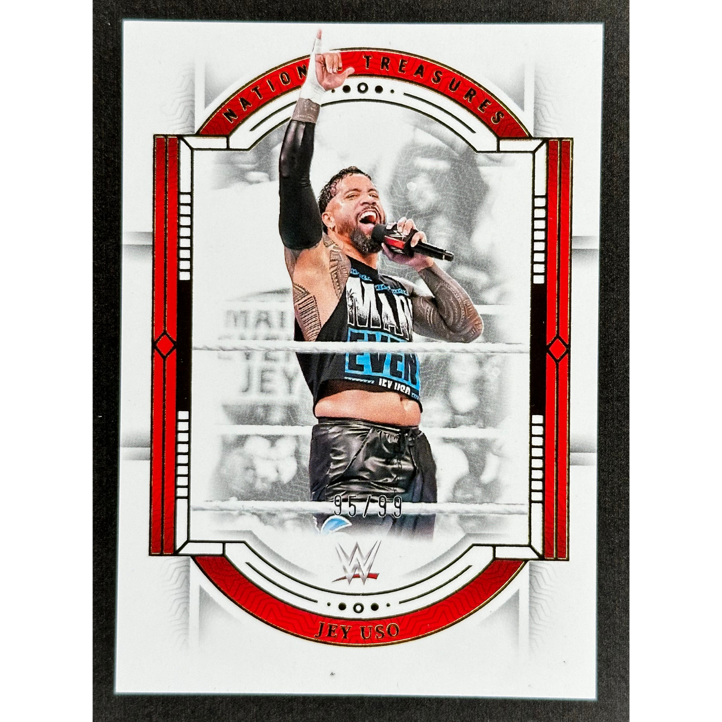 Jey Uso 2024 National Treasures 95/99 #30