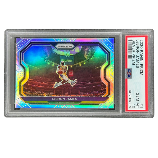 Lebron James 2020 Prizm Silver PSA 10 #1