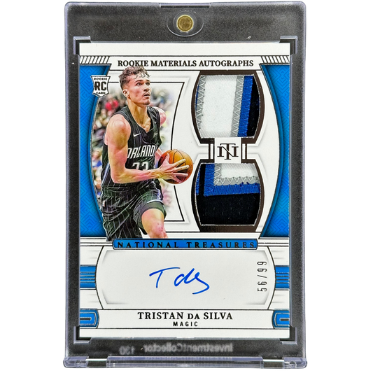 Tristan Da Silva 2024 National Treasures RPA Rookie Patch Auto 56/99 #RMD-TDS